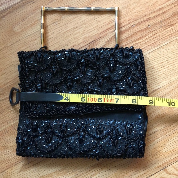 Vintage Vivant by Sarne beaded handbag wristlet - Picture 7 of 7